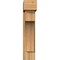 Ekena Millwork Westlake Block Rough Sawn Bracket w/ Offset Brace, Western Red Cedar, 8"W x 26"D x 38"H BKT0806X26X38WTL05RWR - alternate 4